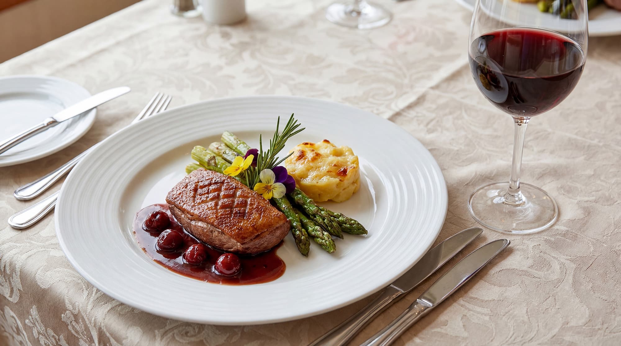 Dining aboard the Odyssey