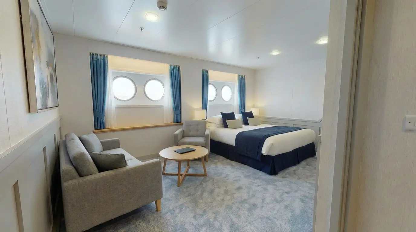Two Combined Porthole Residences