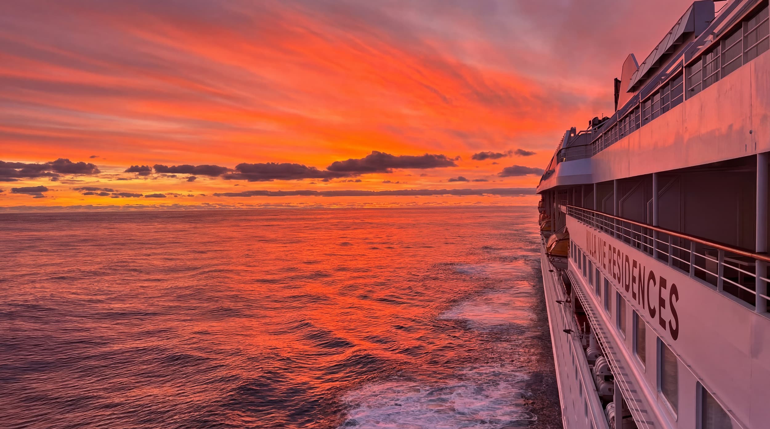 Villa Vie Odyssey at sea